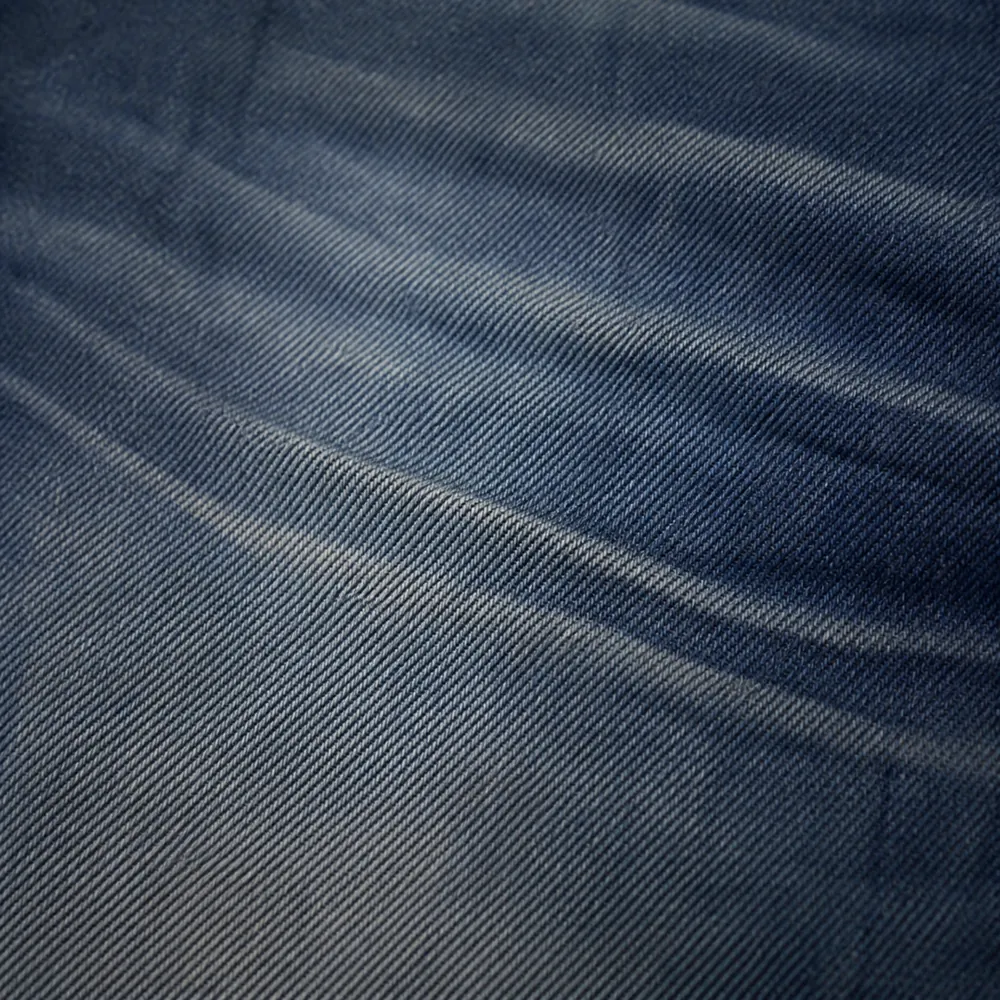 Wash & whisker detail — Denim sourced by Almekora Global