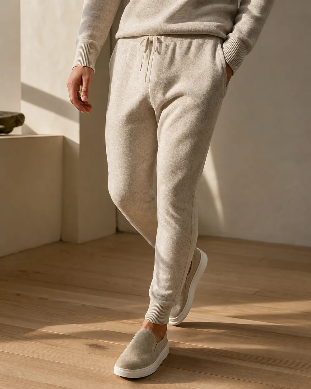 Knit jogger set — Knitwear sourced by Almekora Global