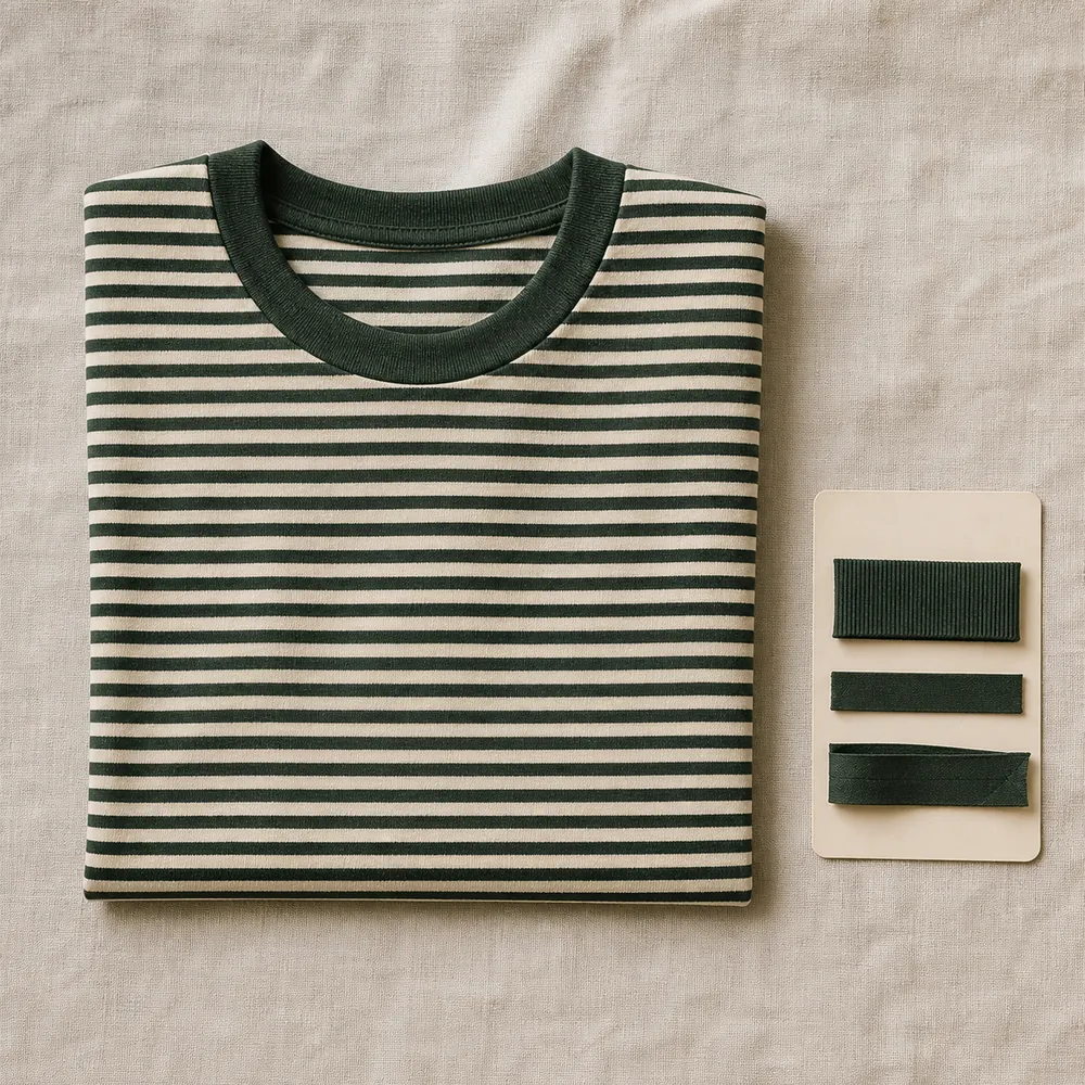 Yarn-dye striped jersey — Knitwear sourced by Almekora Global