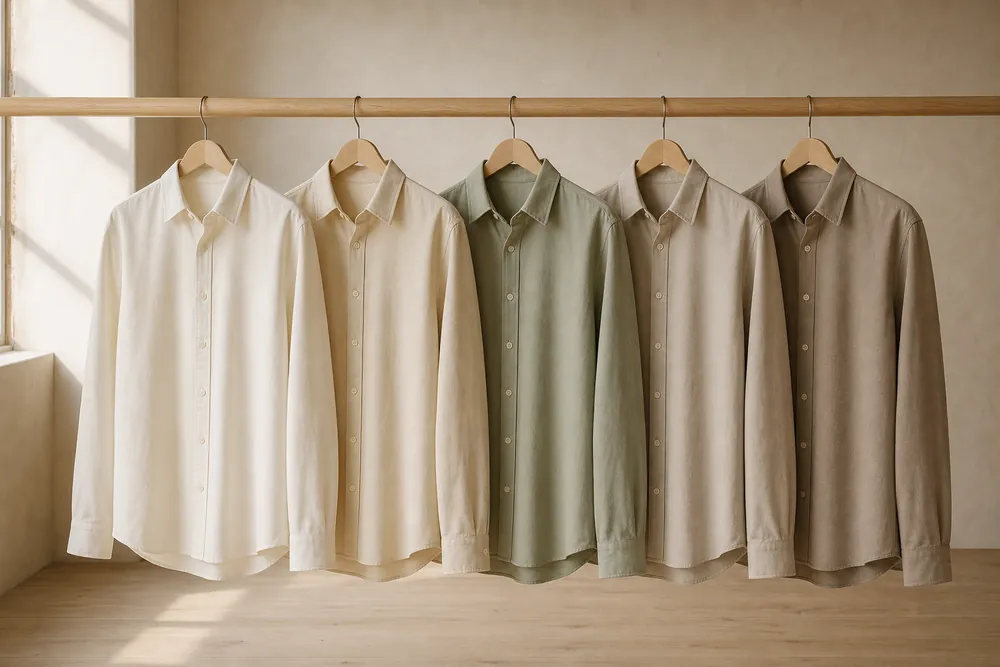 Poplin & twill shirts — Woven sourced by Almekora Global