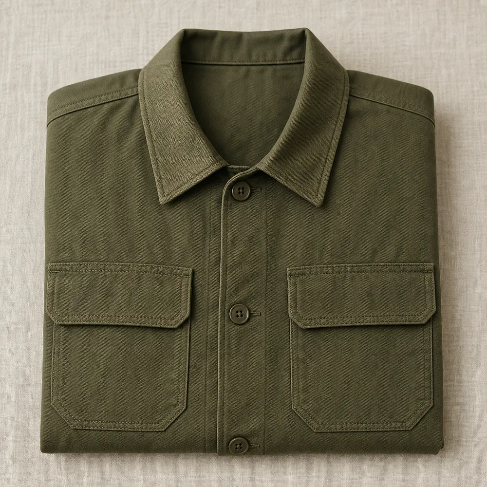 Cotton utility jacket — Woven sourced by Almekora Global